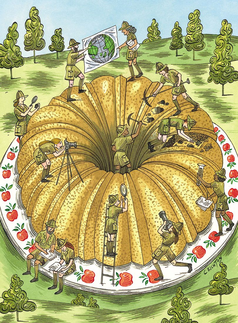 Apple Cake With Salted Caramel Glaze - Cuisine Magazine - From New Zealand to the World