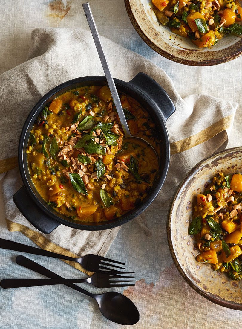 Pumpkin, Barley & Peanut Stew - Cuisine Magazine - From New Zealand to the World