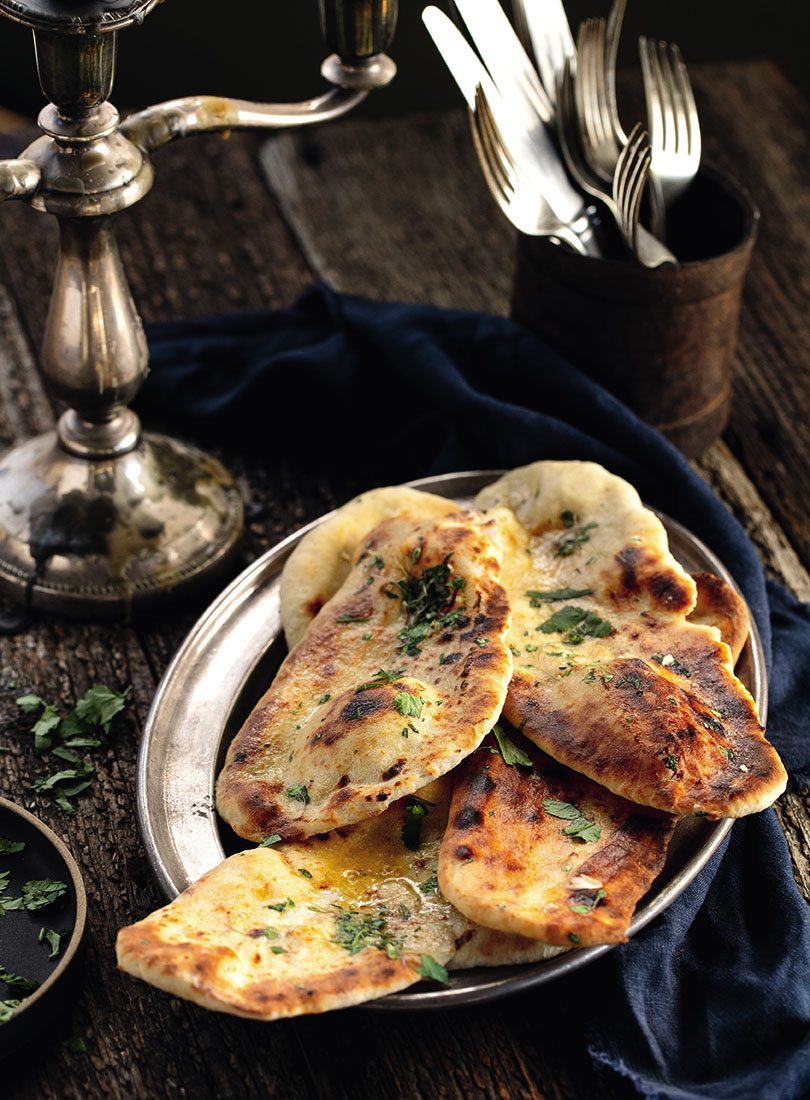 Coriander Naan - Cuisine Magazine - From New Zealand to the World