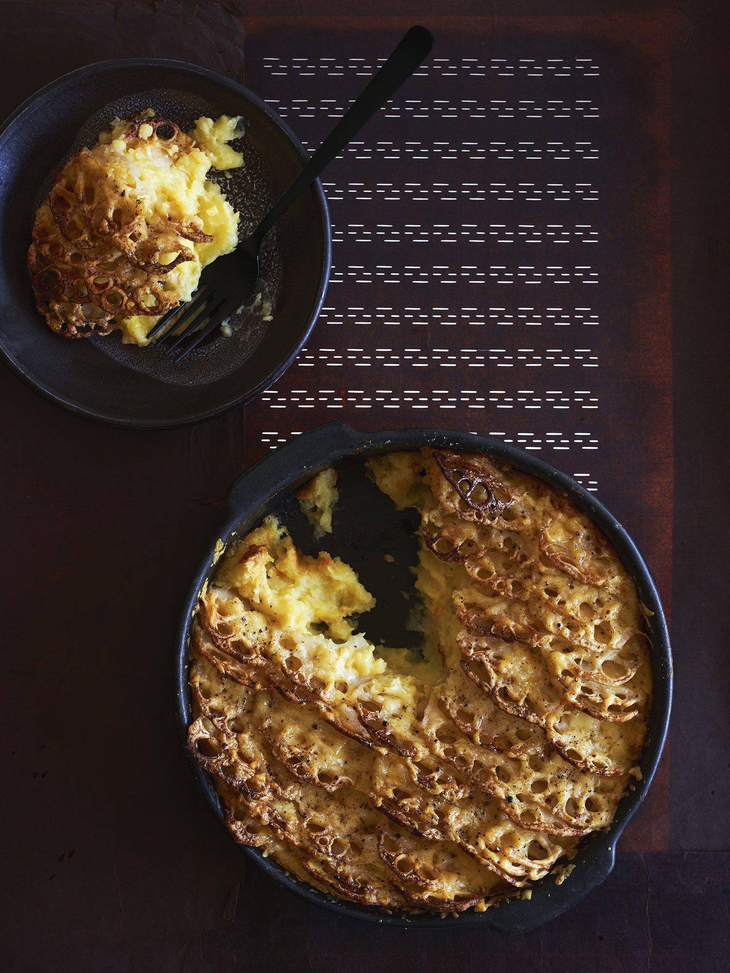 Lotus Root Gratin - Cuisine Magazine - From New Zealand to the World