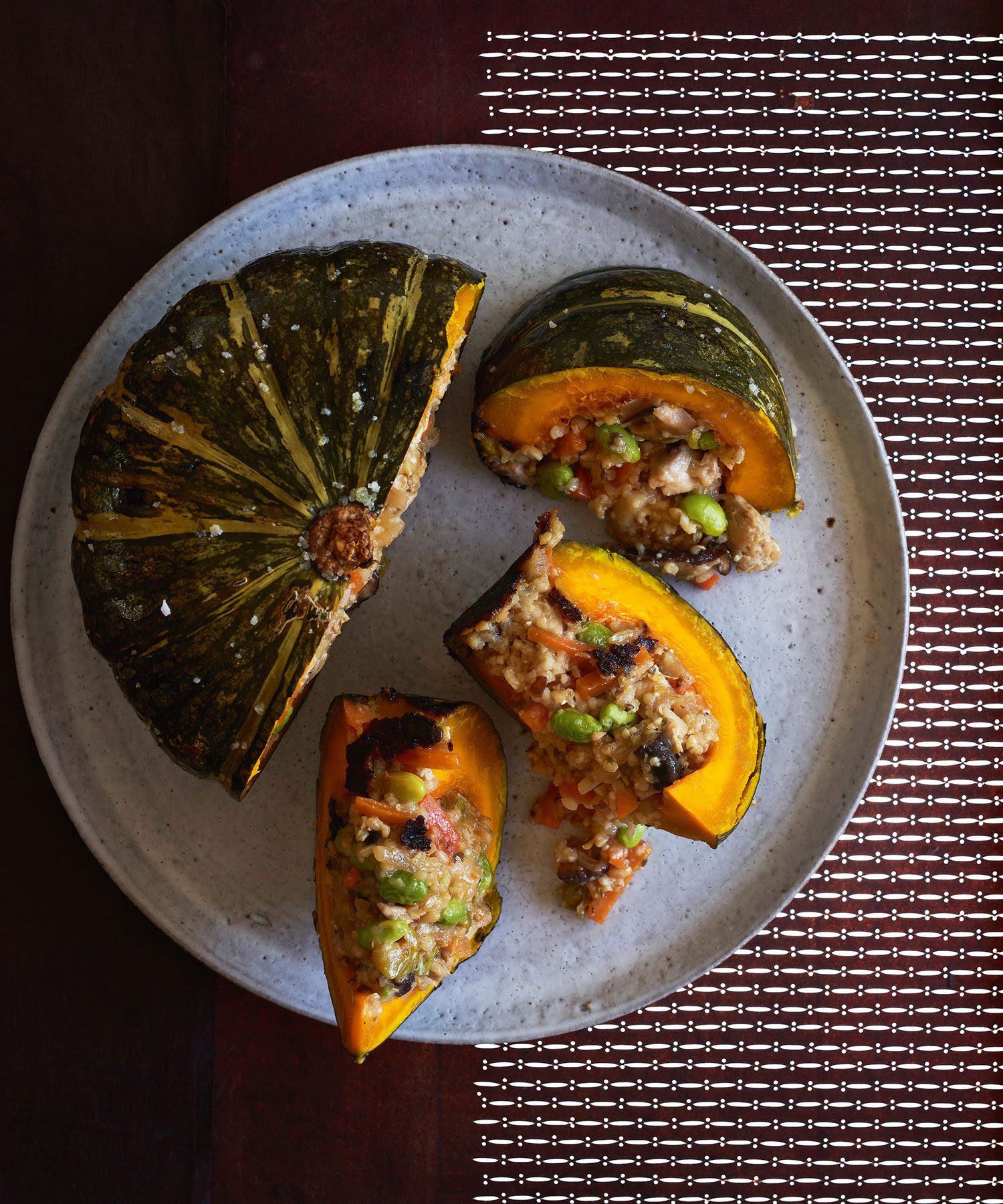 Stuffed Kabocha - Cuisine Magazine - From New Zealand to the World